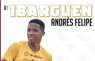 Andrs Ibargen, atacante (Deportes Tolima-COL)