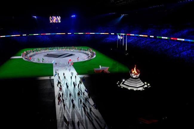 Fotos da Cerim�nia de Encerramento dos Jogos Ol�mpicos de T�quio
