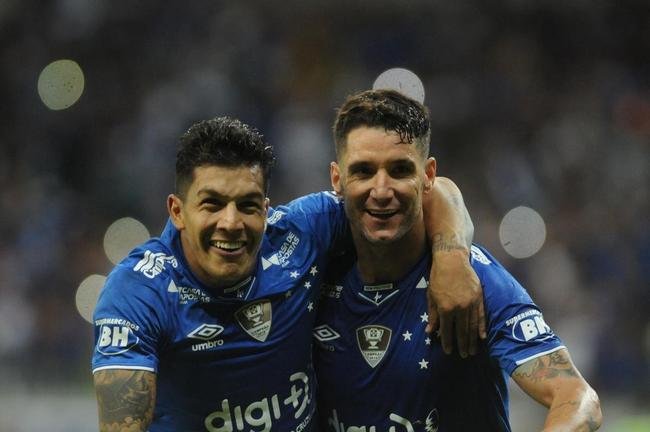 Lucas Romero pelo Cruzeiro na temporada 2019