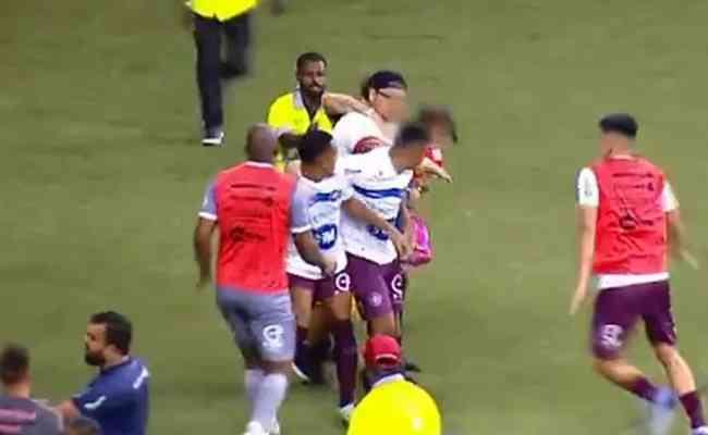 Jogador do Caxias fratura o nariz em briga generalizada após o jogo contra  o Inter