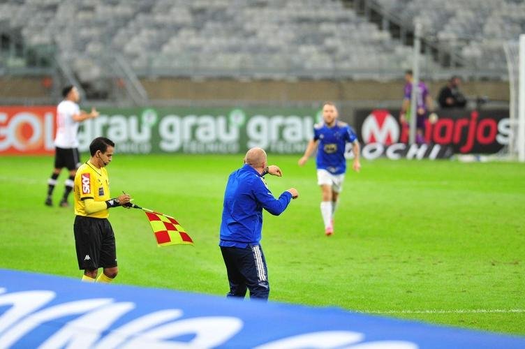 Pictures of the match Cruzeiro and Vasco in Mounir