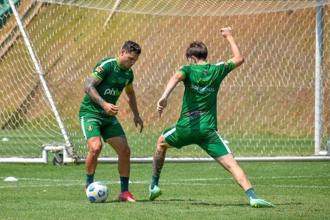 Fotos do treino do Amrica nesta quarta-feira (29/9), no CT Lanna Drumond, visando ao jogo contra o Cuiab no sbado, s 17h, na Arena Pantanal, em Cuiab.