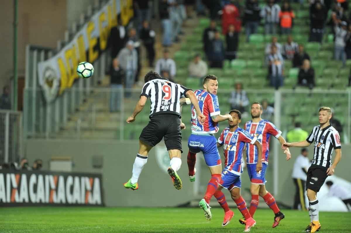 Atltico e Bahia se enfrentaram, no Independncia, pela 15 rodada do Campeonato Brasileiro