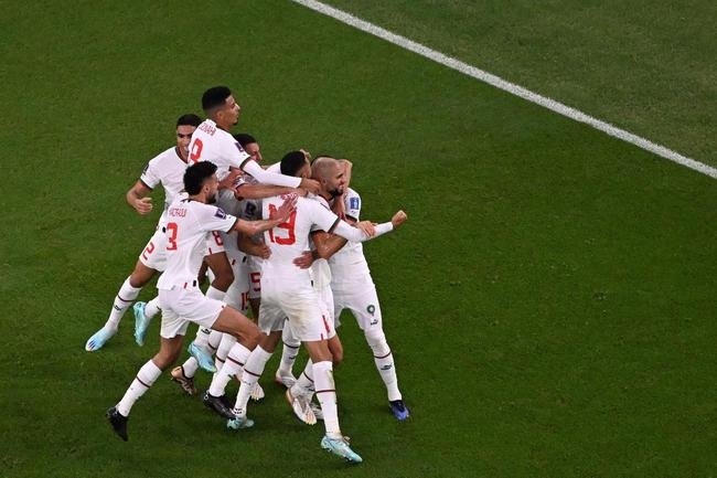 Blgica e Marrocos se enfrentaram no Estdio Al-Thumama