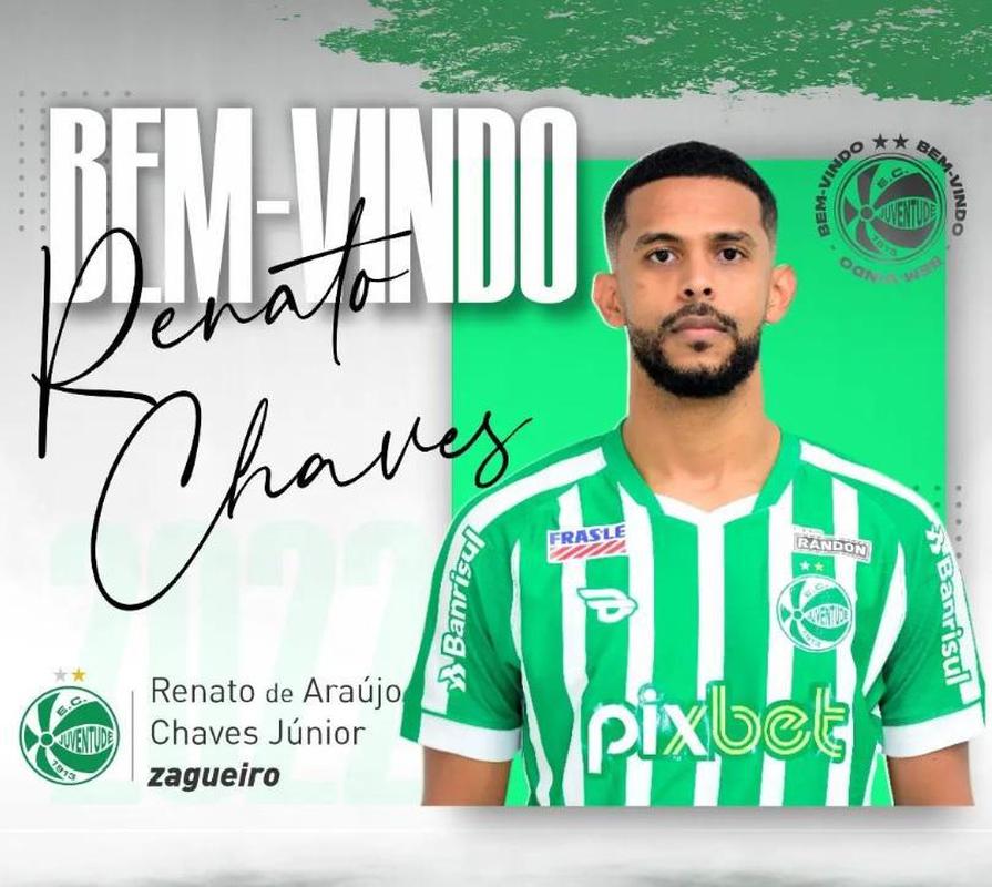 Juventude contratou o zagueiro Renato Chaves