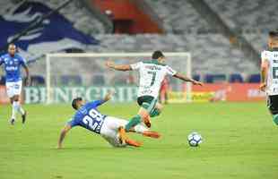 Cruzeiro e Palmeiras mediram foras, no Mineiro, pela oitava rodada do Campeonato Brasileiro