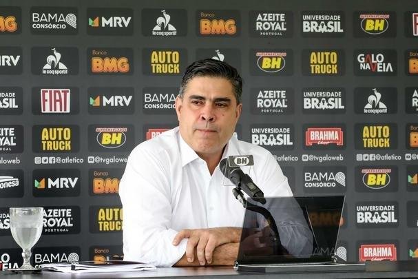 Com Sette Câmara em campo, Atlético se prepara para jogo contra o São Paulo