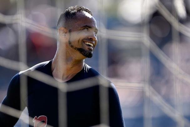 Goleiro Bruno foi apresentado neste sbado pelo Poos de Caldas