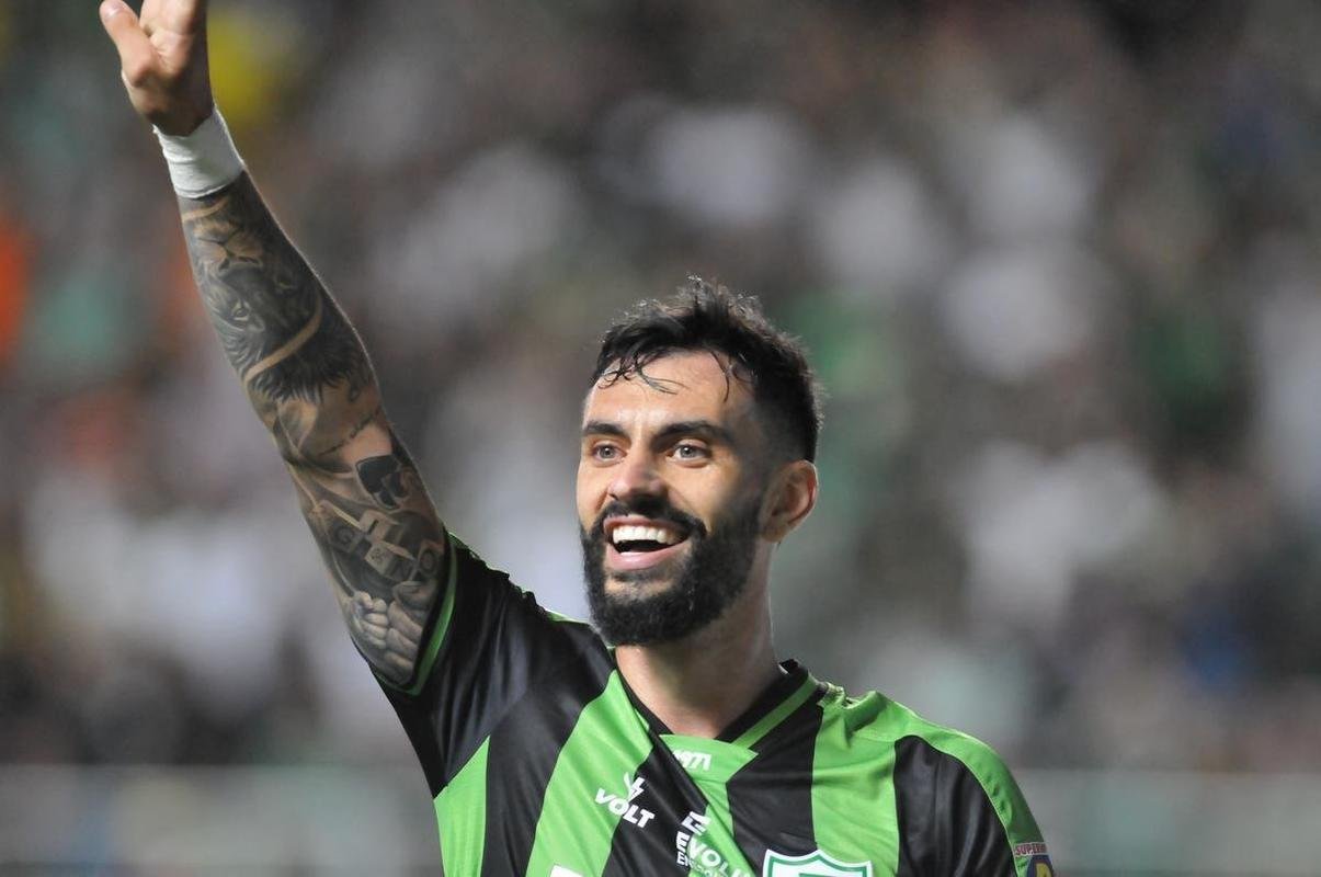 Fotos de Amrica x Pearol pela Sul-Americana, no Independncia