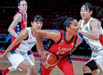 Com o massacre sobre a Coreia do Sul, a seleção feminina norte-americana amplia para 26 o número de vitórias consecutivas no Mundial de basquete
