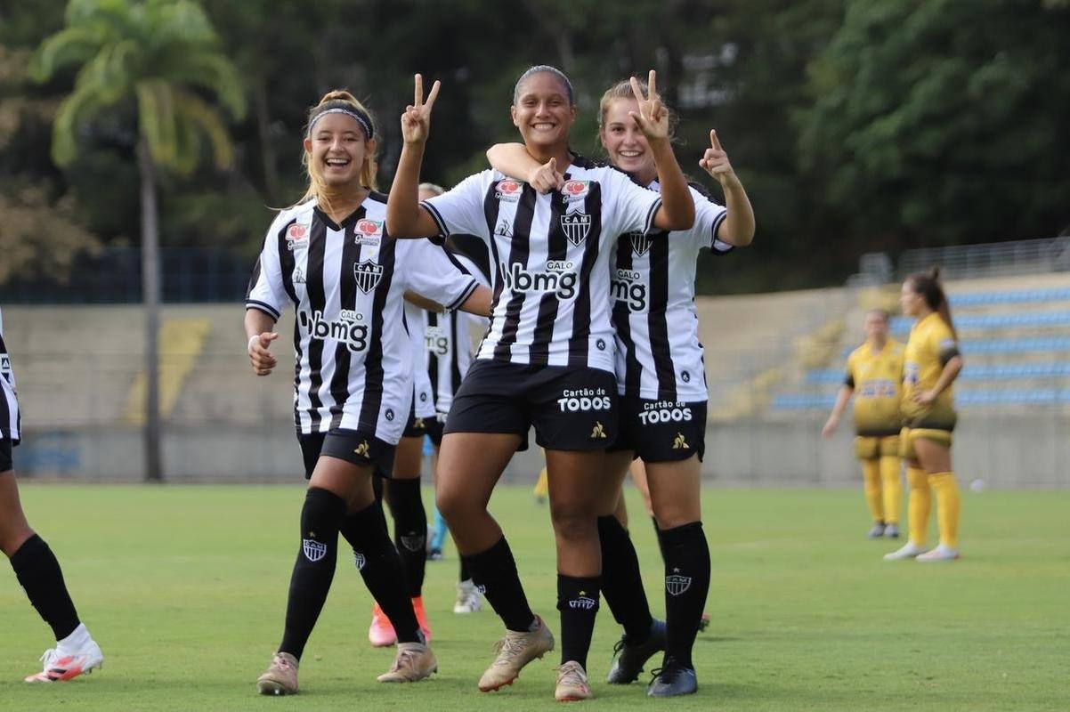 Atltico 4 x 0 Aliana: veja fotos da goleada do Galo no Brasileiro Feminino A2