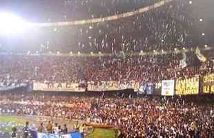 Torcida cruzeirense superlotou o Mineiro, com 132.834 torcedores