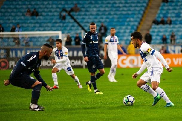 Fotos do jogo entre Grmio e Cruzeiro, na Arena, em Porto Alegre, pela 20 rodada do Brasileiro