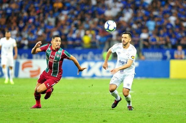 No segundo tempo, Cruzeiro pressionou o Fluminense em busca do gol da vitria