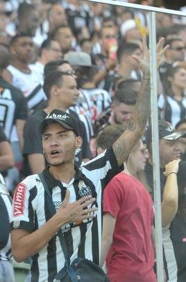 Torcida do Atltico na deciso do Campeonato Mineiro, no Independncia