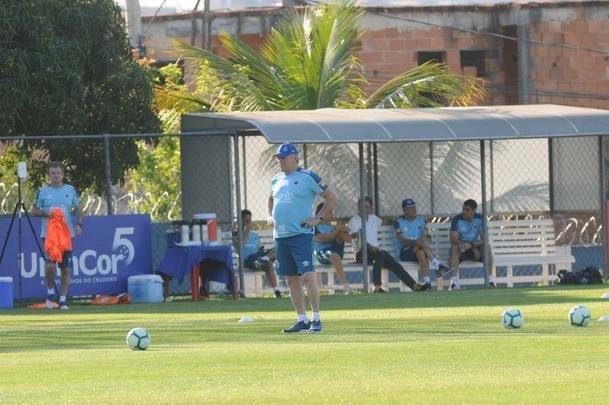 Fotos do treino do Cruzeiro desta quarta-feira, 2 de outubro, na Toca da Raposa II
