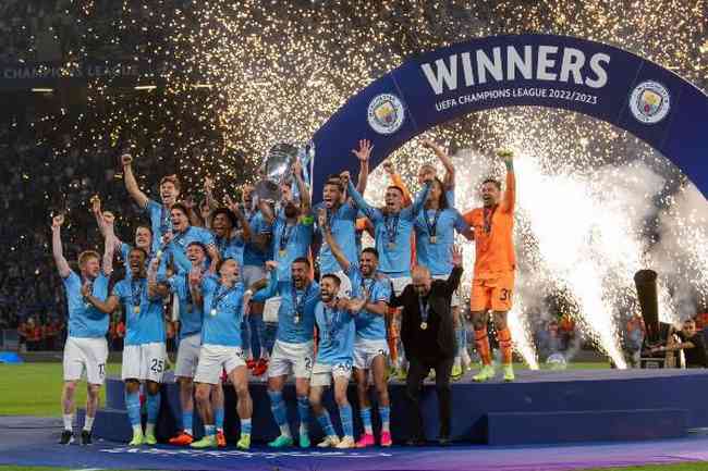 Manchester City conquistou a Champions League pela primeira vez