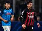 Milan vence Napoli em clssico italiano e larga na frente na Champions