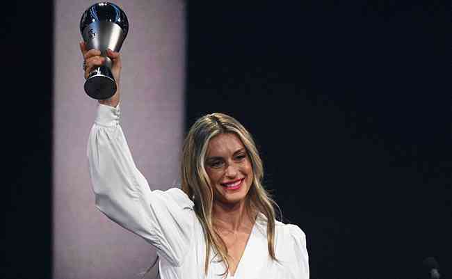 Alexia Putellas foi eleita a melhor jogadora do mundo