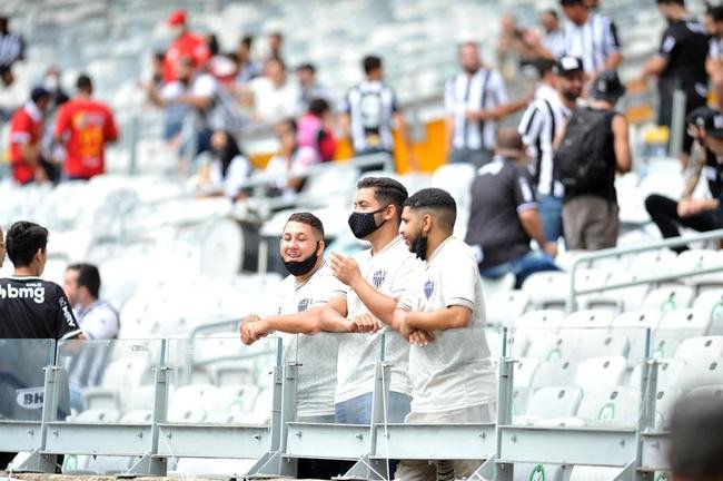 Fotos do jogo entre Atltico e Patrocinense, pelo Campeonato Mineiro