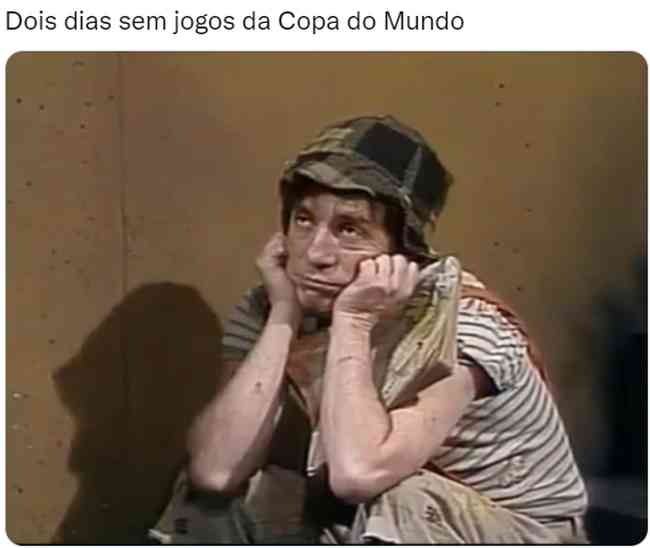 Memes tomam as redes sociais lamentando primeiros dias sem jogos da Copa do  Mundo; veja