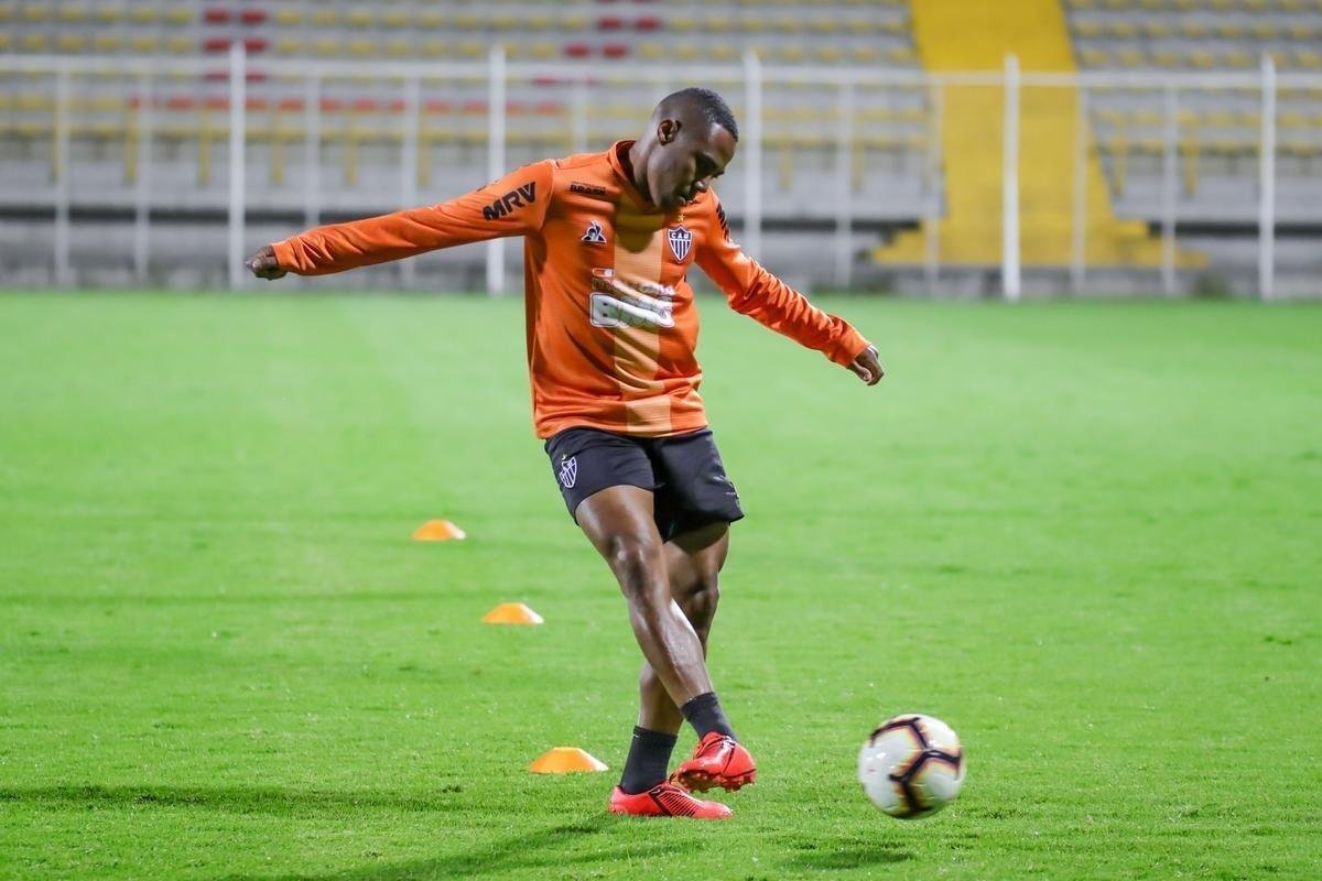 Atltico treinou na noite desta segunda-feira, vspera de jogo contra La Equidad-COL