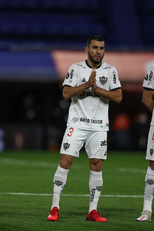 Fotos do jogo entre Boca Juniors e Atltico, na Bombonera, em Buenos Aires, pela ida das oitavas de final da Copa Libertadores de 2021