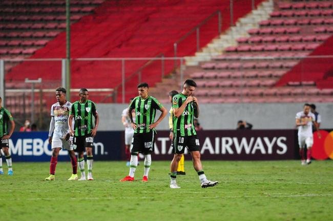 Amrica tomou a virada do Tolima nos acrscimos e ficou em situao complicada no Grupo D da Copa Libertadores