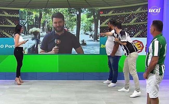 Homem passa mal durante transmissão ao vivo do Alterosa Esporte
