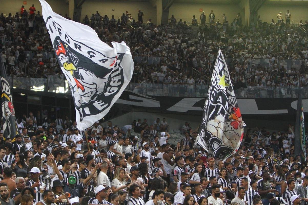 Fotos da torcida do Atltico no Mineiro durante a partida contra o Juventude pela 34 rodada do Campeonato Brasileiro