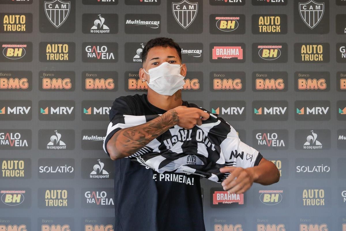 Marrony, de 21 anos,  a nova aposta do Atltico para a temporada