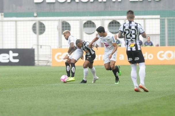 Atltico bateu o Santos na estreia de Vagner Mancini em Belo Horizonte