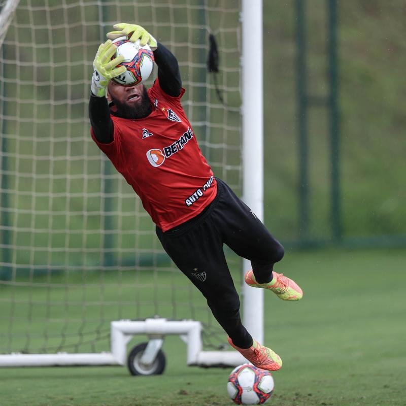 Treino do Atltico nesta tera-feira, 9 de maro de 2021