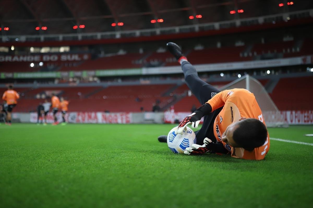Atltico visitou o Internacional no Beira-Rio, pela quarta rodada do Brasileiro 