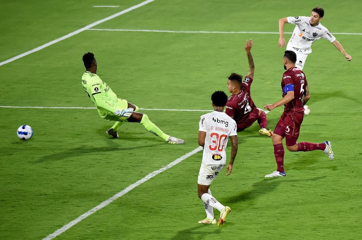 Fotos do jogo entre Tolima e Atltico, pela Copa Libertadores