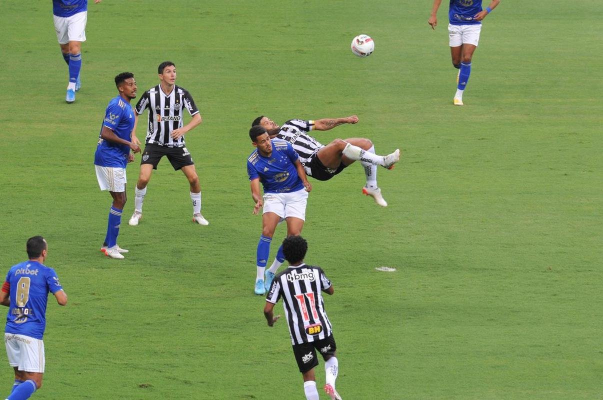 Fotos do clssico entre Atltico e Cruzeiro, no Mineiro, em BH, pela nona rodada do Campeonato Mineiro de 2022