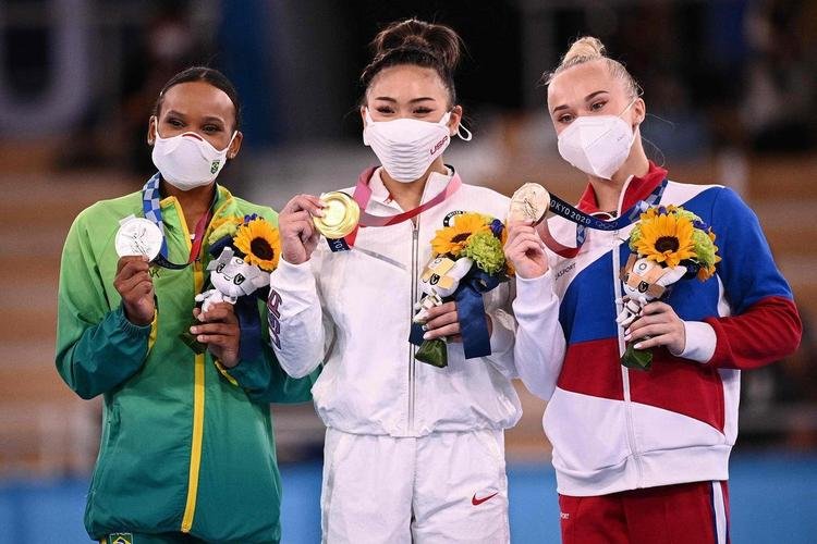 Rebeca Andrade conquistou a medalha de prata na ginástica