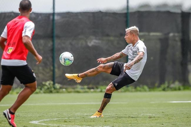 Veja fotos do treino do Atl�tico