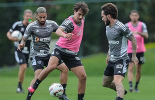 Atltico treinou nesta quinta-feira (26/1) na Cidade do Galo