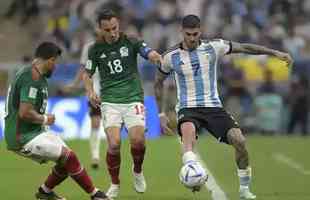 Argentina 2 x 0 Mxico, na fase de grupos, bateu 26.6 pontos no Ibope