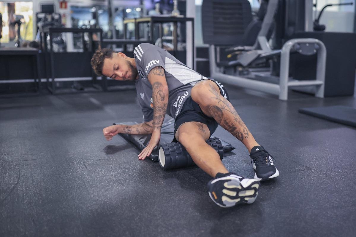 Aps o empate com o Fortaleza, elenco do Atltico treinou na Cidade do Galo, na tarde desta tera-feira (25/10).