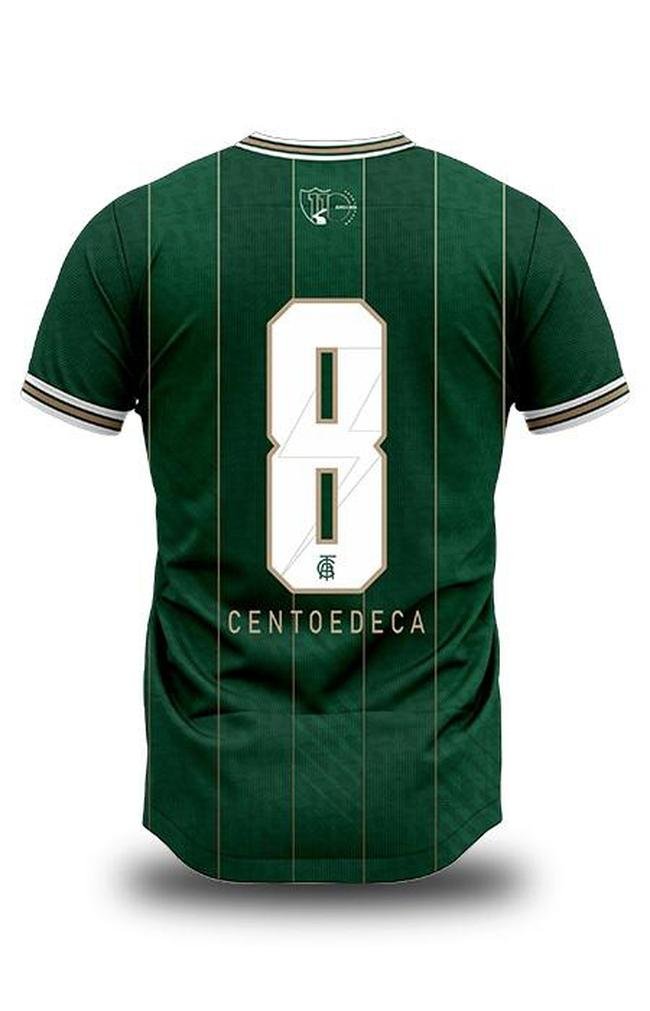 Os 10 modelos finalistas do Camisa Cento e Deca, concurso lanado em homenagem aos 110 anos de histria do Amrica