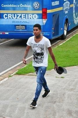 Cruzeiro iniciou temporada 2018 com reapresentao do elenco nesta quarta-feira; na foto, o atacante Raniel