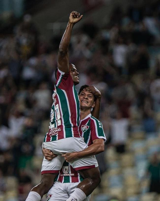 Fotos dos gols do Fluminense sobre o Atltico, no Maracan, em partida pela 10 rodada do Campeonato Brasileiro