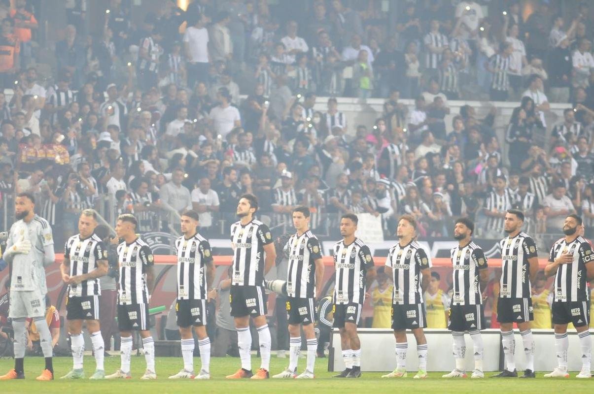 Fotos da torcida do Atltico na partida contra o So Paulo, no Mineiro, em Belo Horizonte, pela 16 rodada do Campeonato Brasileiro 