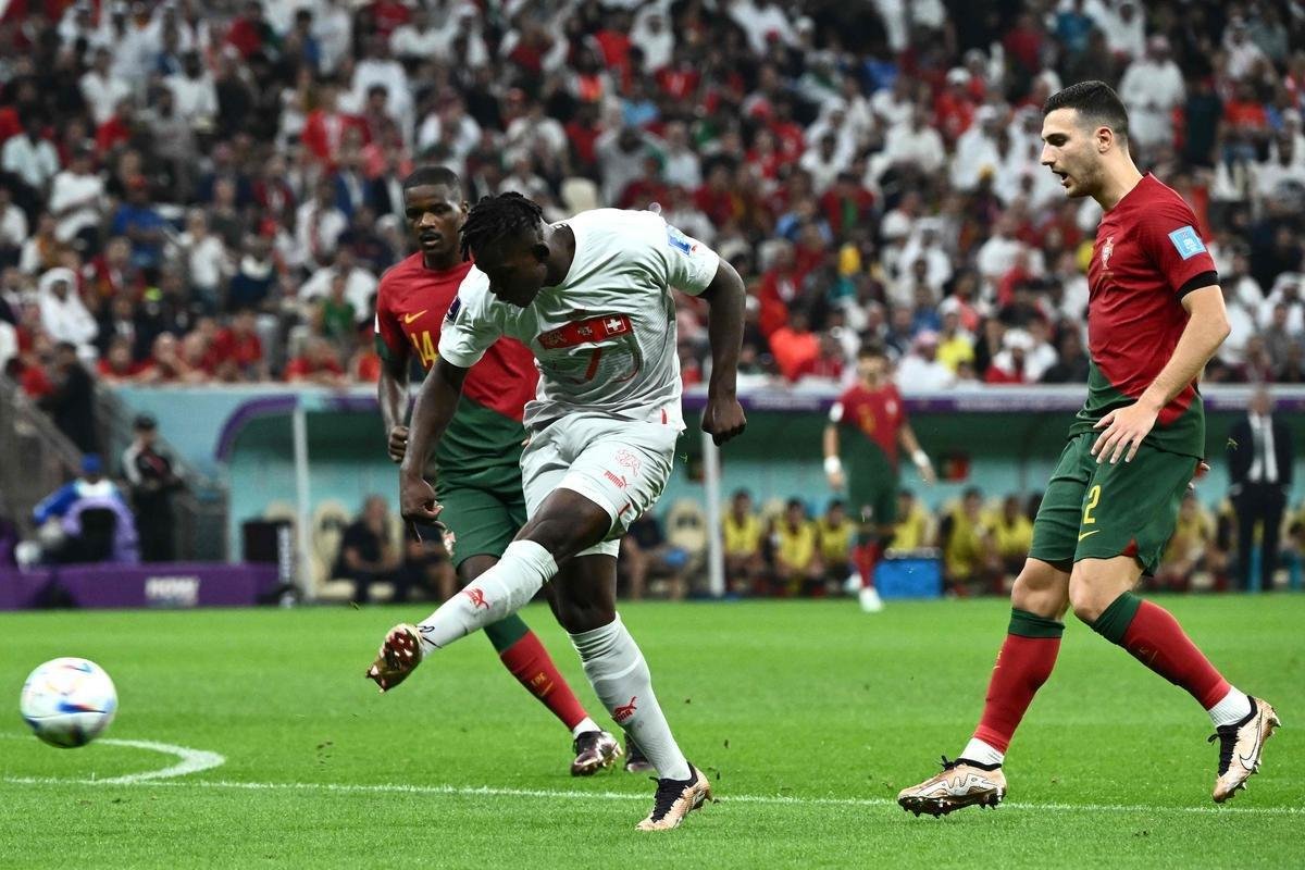 No Estdio Icnico de Lusail, Portugal e Sua se enfrentam pelas oitavas de final da Copa do Mundo do Catar