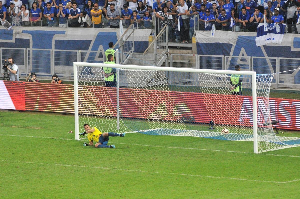 River derrotou Cruzeiro por 4 a 2 nos pnaltis, no Mineiro, e avanou s quartas de final da Libertadores
