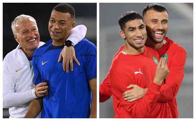 Mbapp, pela Frana, e Hakimi, por Marrocos: atraes  parte na segunda semifinal