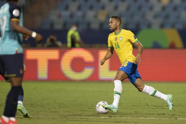 Fotos do jogo entre Brasil e Equador pela Copa Amrica