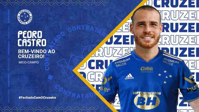 Volante foi anunciado pelo Cruzeiro nesta quinta (9)